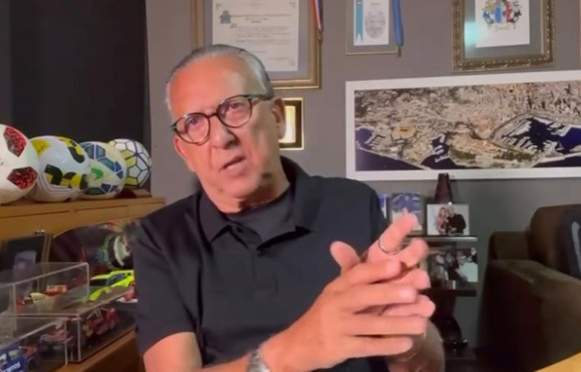 VÍDEO: Galvão Bueno detona a seleção após derrota para o Uruguai