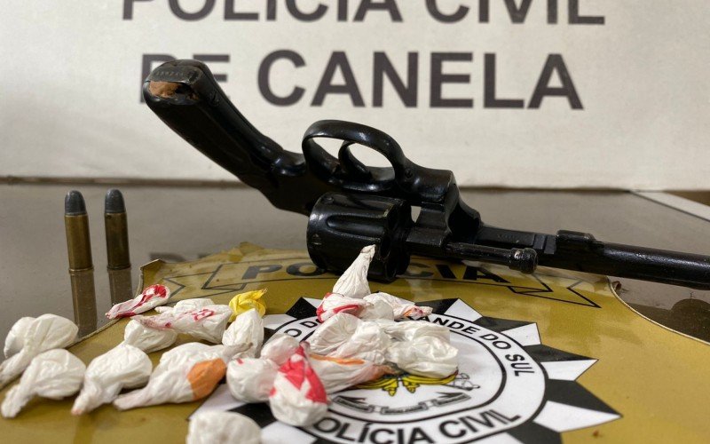 Polícia Civil apreendeu em ação 25 porções de cocaína