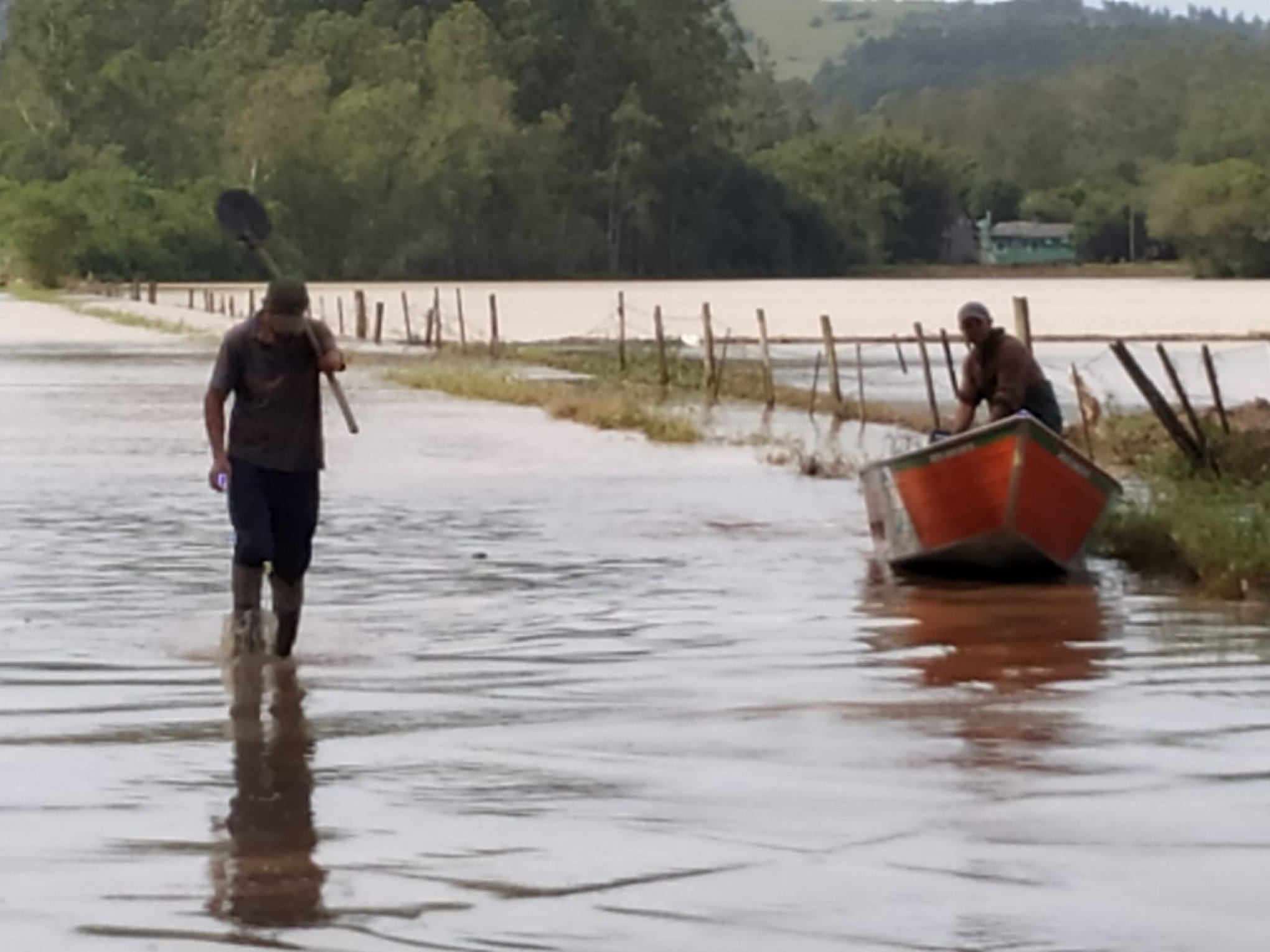 Sapiranga registra a quinta enchente do ano; veja dados do Rio dos Sinos na região