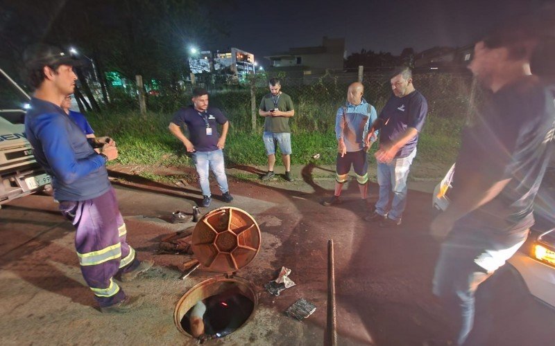 Conserto foi finalizado no final da tarde | Jornal NH