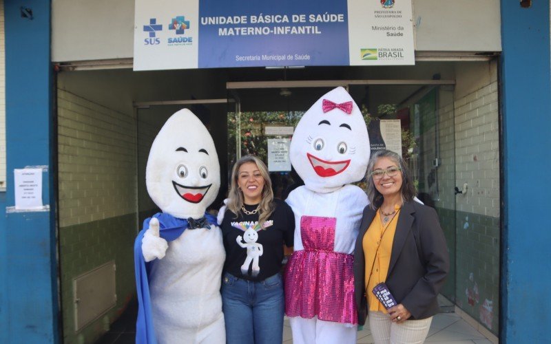 Secretárias de Saúde, Andréia Nunes, e de Políticas para as Mulheres, Eliene Amorim, acompanharam as ações 