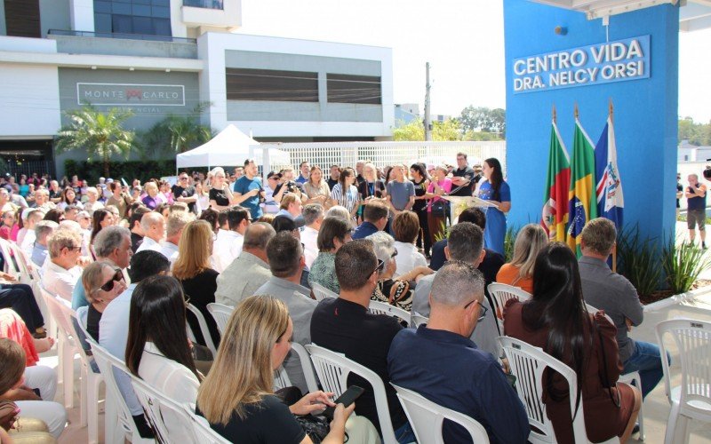 InauguraÃ§Ã£o do Centro Vida Nelcy Orsi de Campo Bom 