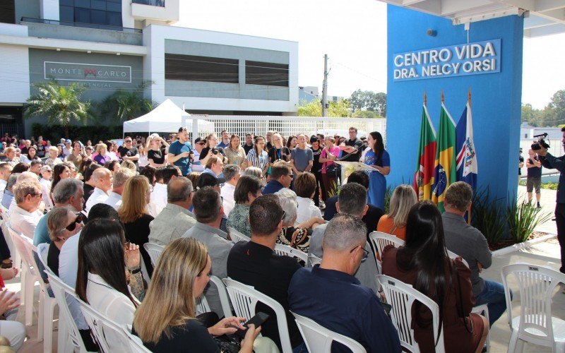 InauguraÃ§Ã£o do Centro Vida Nelcy Orsi de Campo Bom 