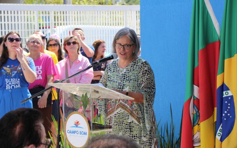 Suzana Ambros Pereira, secretÃ¡ria de SaÃºde de Campo Bom