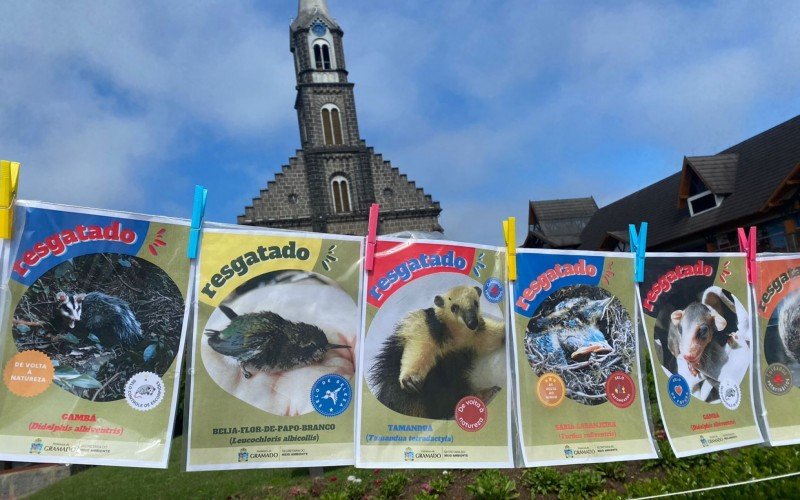 LanÃ§amento da segunda etapa do programa Fauna Silvestre do Meio Ambiente de Gramado