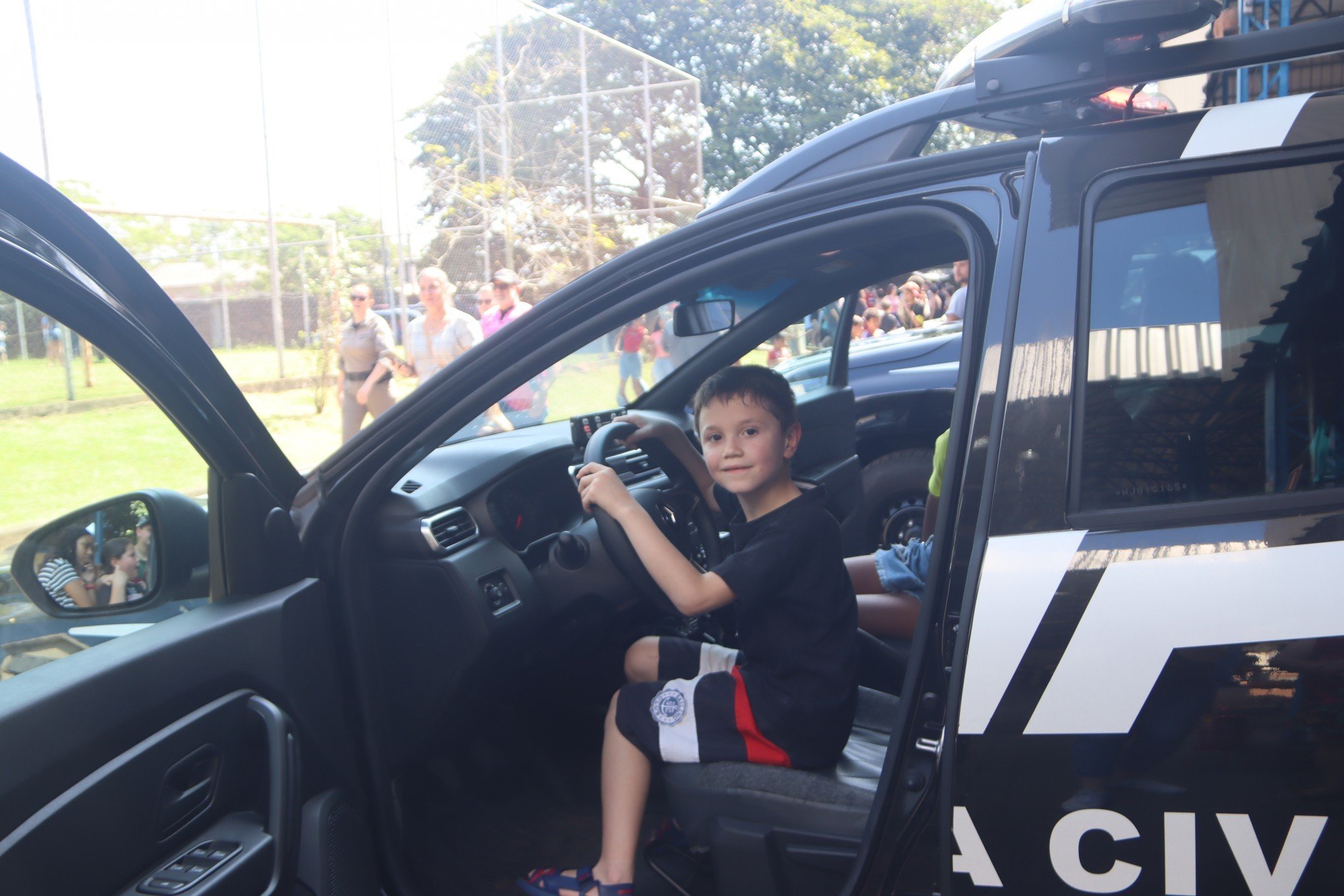 Projeto CrianÃ§a CidadÃ£ da Acist, na Escola Dilza Flores - Diogo, 8 anos