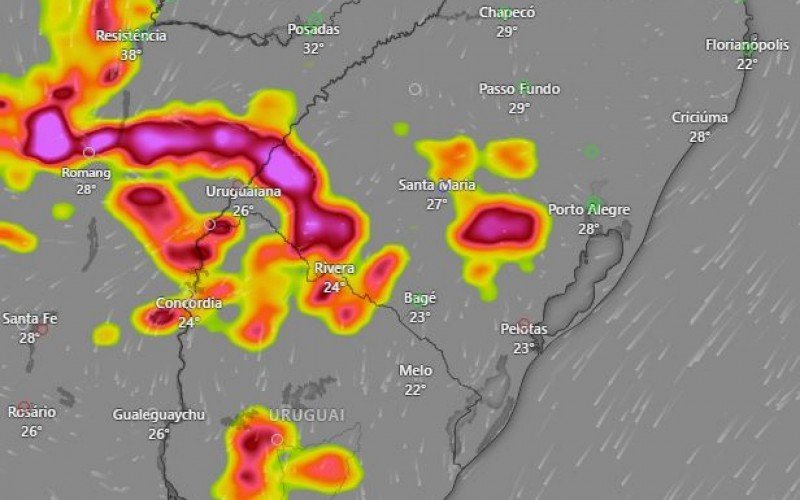 Previsão é de volta da chuva ao Rio Grande do Sul neste início de semana | Jornal NH