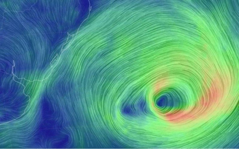 Ciclone extratropical se forma no mar nesta terça-feira (24) | Jornal NH