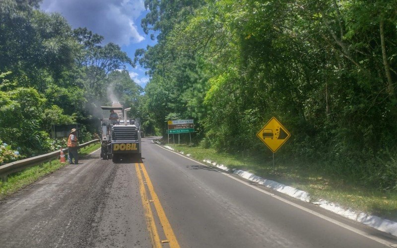 Obras em rodovias da Região das Hortênsias