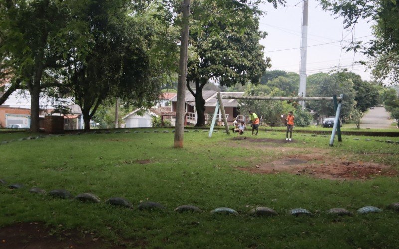 Praça Santa Catarina será contemplada pelo programa Revitaliza Mais Praças e ganhará diversos brinquedos