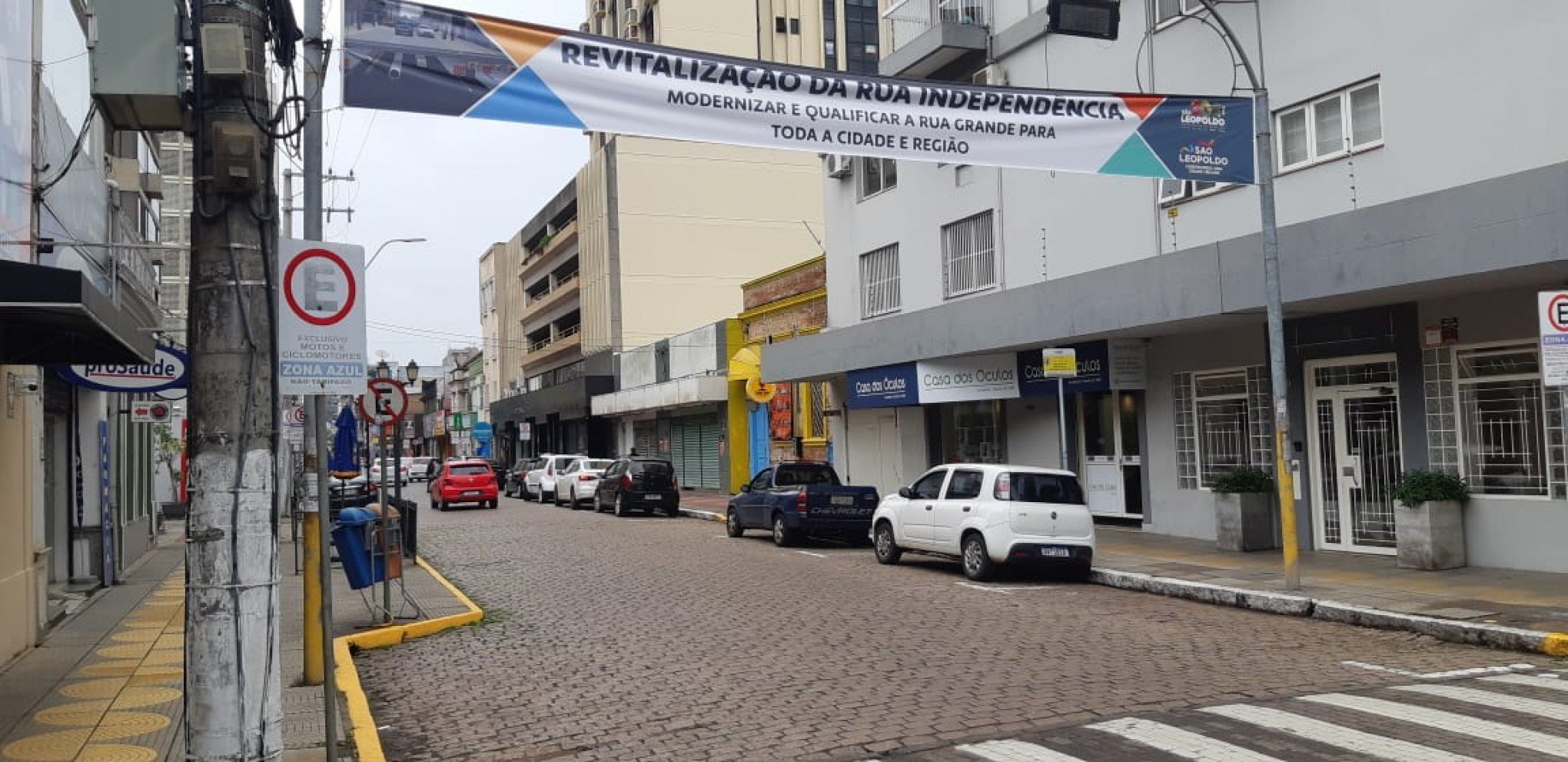 Bloqueio de trânsito na Independência é suspenso devido a previsão de chuva