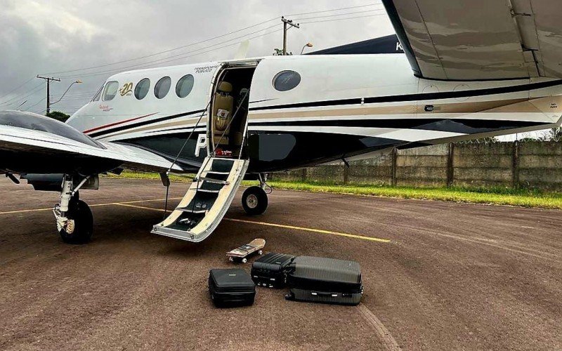 AviÃ£o e cocaÃ­na sÃ£o apreendidos no aeroporto reginal de Caxias do Sul