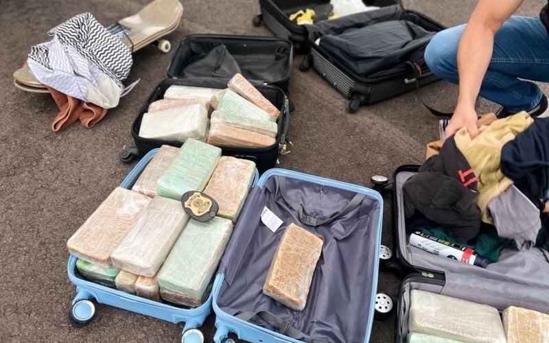 AviÃ£o e cocaÃ­na sÃ£o apreendidos no aeroporto reginal de Caxias do Sul