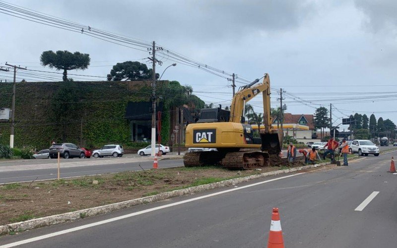 EGR inicia construção de novo acesso da RS-235 para Estrada Professora Elvira Apollo Benetti