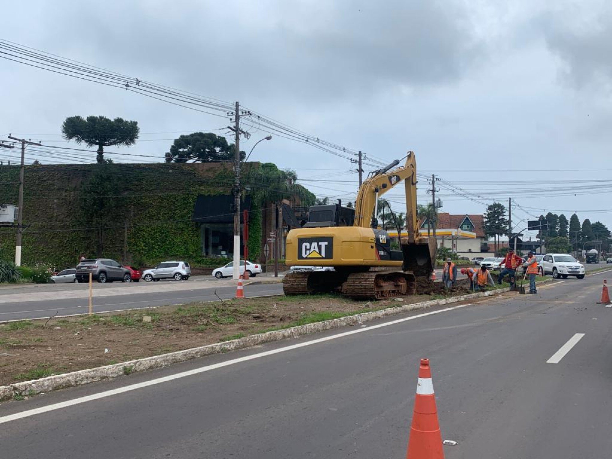 Acesso que permitirá interligação entre RS-235 e RS-115 tem obra iniciada em Gramado