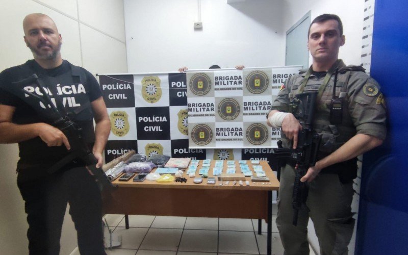 Oito sÃ£o presos e dinheiro e drogas sÃ£o apreendidos em operaÃ§Ã£o contra grupo que ameaÃ§ava policiais na regiÃ£o