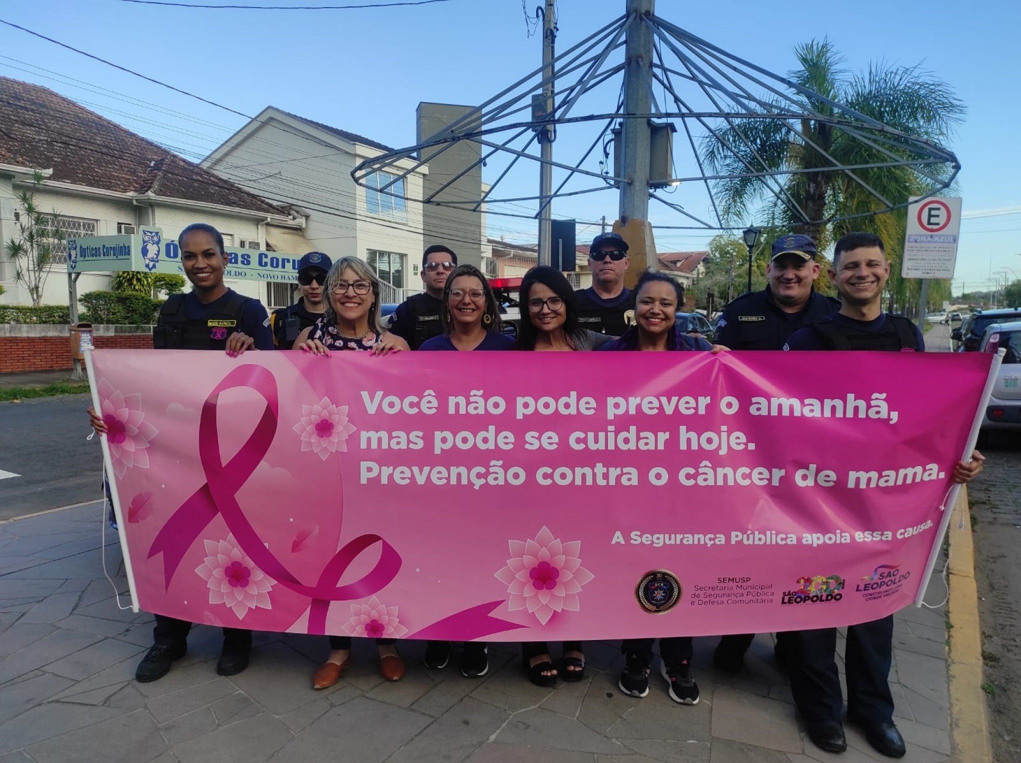 Outubro Rosa tem blitz de conscientização em São Leopoldo; veja ações deste fim de semana