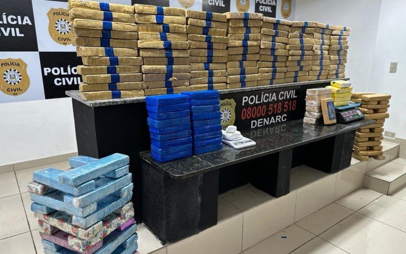 Jovem é preso na região com drogas de facção avaliadas em R$ 500 mil