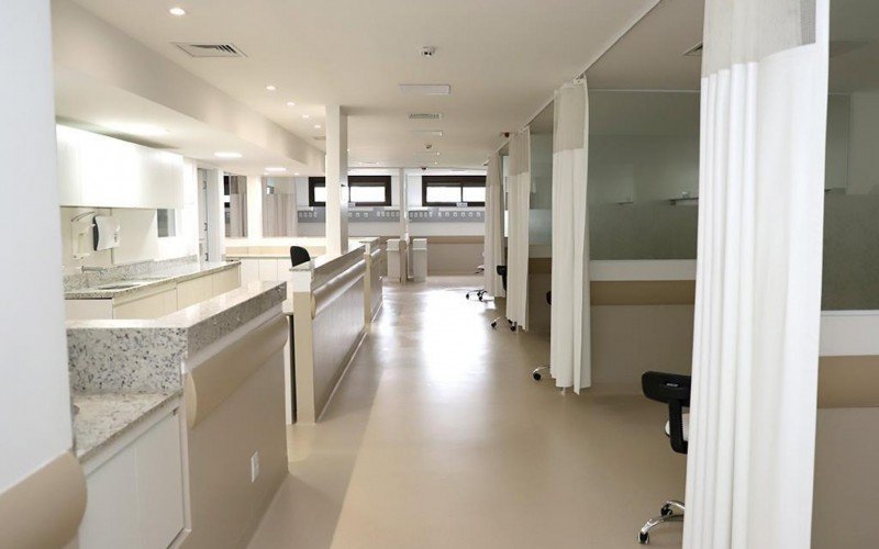 Nova UTI do Hospital SÃ£o Camilo, de Esteio