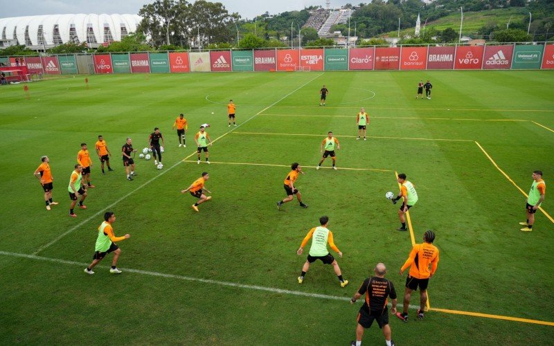 Jogadores do Inter treinaram no CT Parque Gigante nesta segunda-feira | Jornal NH