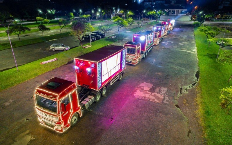 Caravana Iluminada da Coca Cola passará por Gramado e Canela