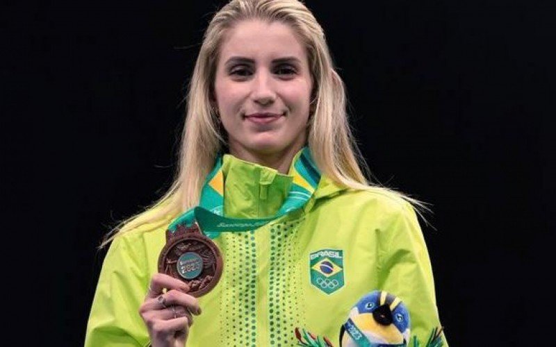 Mariana Nelz Pistoia ficou com bronze no Pan-Americano