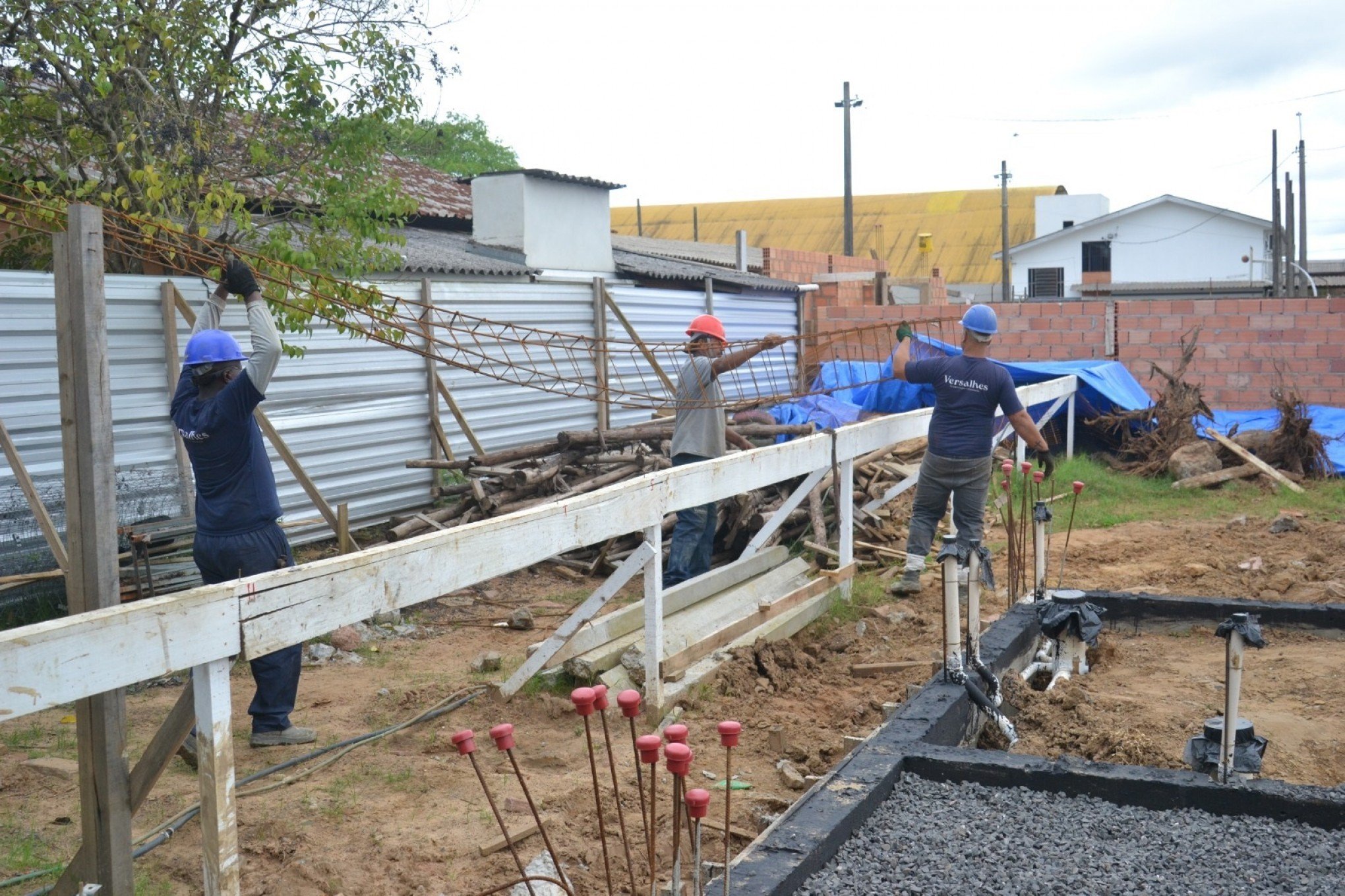 A ampliaÃ§Ã£o da Escola Municipal de EducaÃ§Ã£o Infantil (Emei) Girassol, na vila BrÃ¡s tem investimento de cerca de R$ 6 milhÃµes