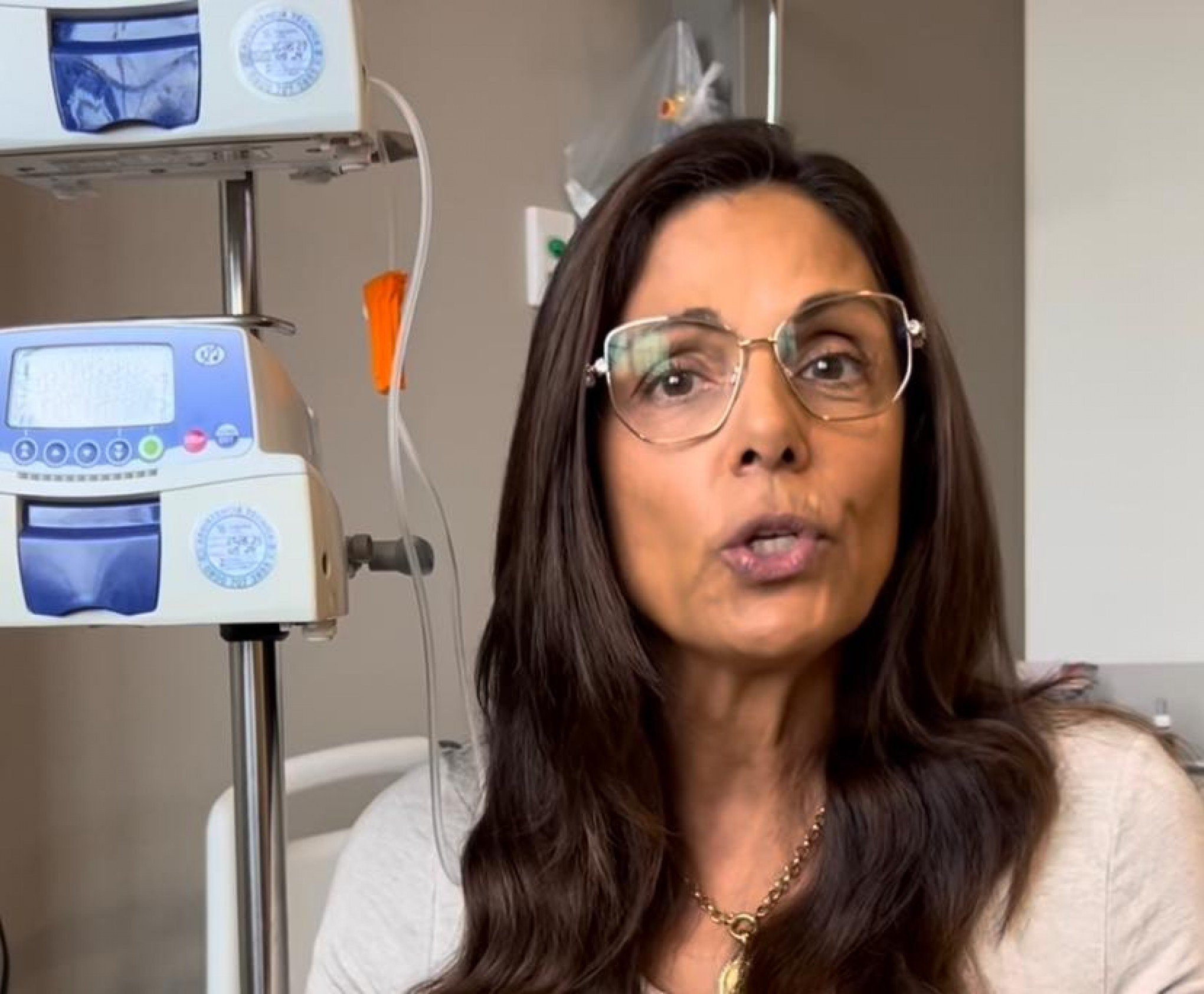VÍDEO: Cristina Ranzolin está no hospital desde o último domingo; entenda o motivo