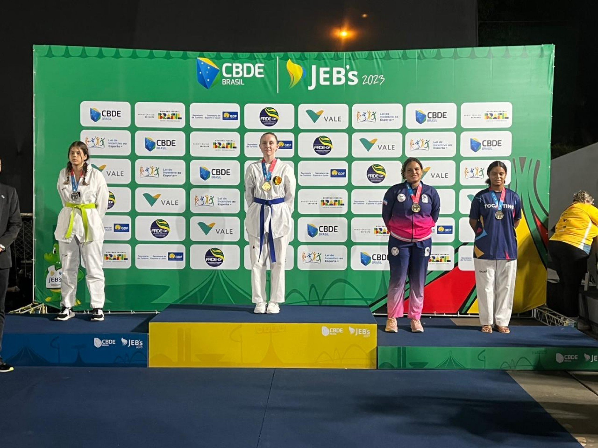 Atleta da região conquista medalha de ouro no Taekwondo da série prata dos Jogos Escolares