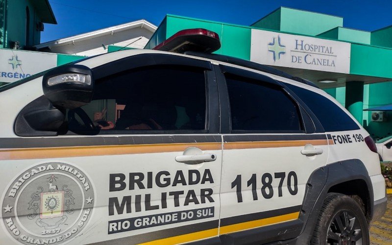 'Policiais foram acionados no Hospital de Caridade de Canela