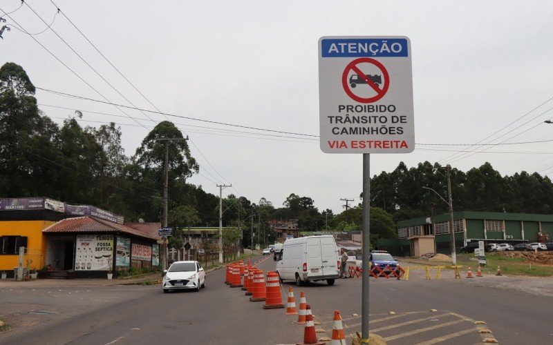 Trânsito muda na Avenida Presidente Vargas, em Estância Velha, por causa de obras de revitalização  | abc+