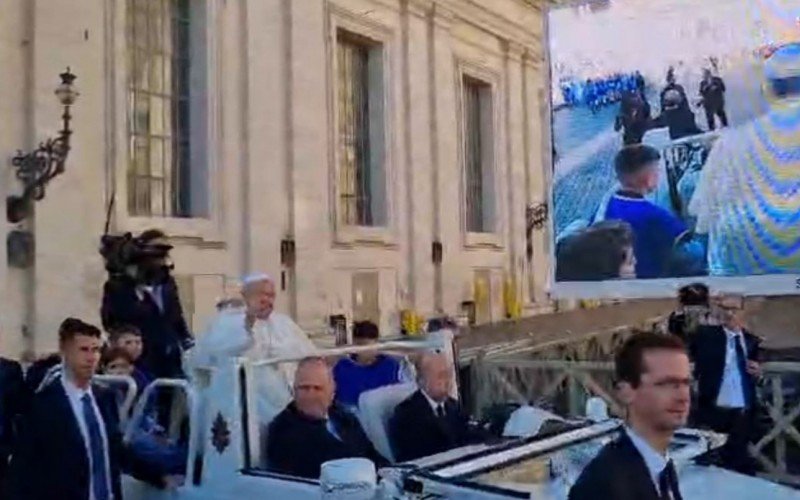 Reitor do Santuário das Mães acompanha passeio do Papa Francisco antes de encontro com o pontífice  | Jornal NH