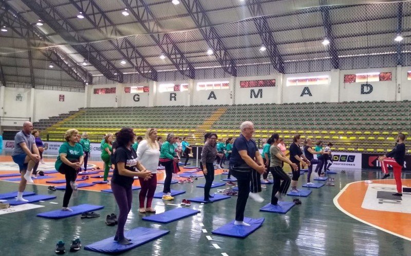 Projeto proporciona aulas de ginÃ¡stica para os idosos