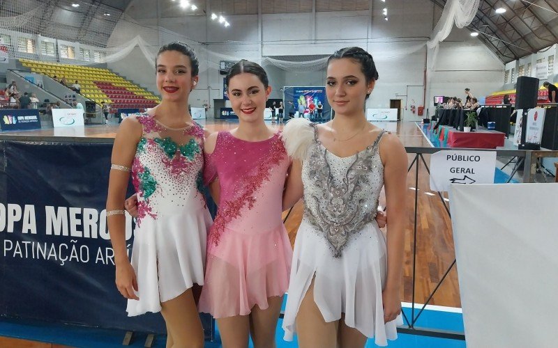 Estela, Giovana e Letícia prontas para a Copa Mercosul de Patinação Artística | Jornal NH