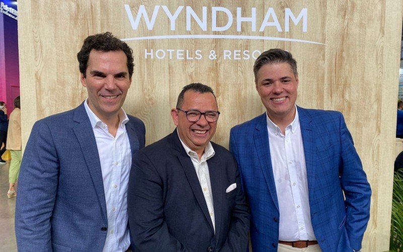 Estande do Whyndham no Festuris em Gramado