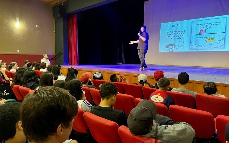 Quadrinista falou sobre os desafios e as oportunidades profissionais na área de HQs