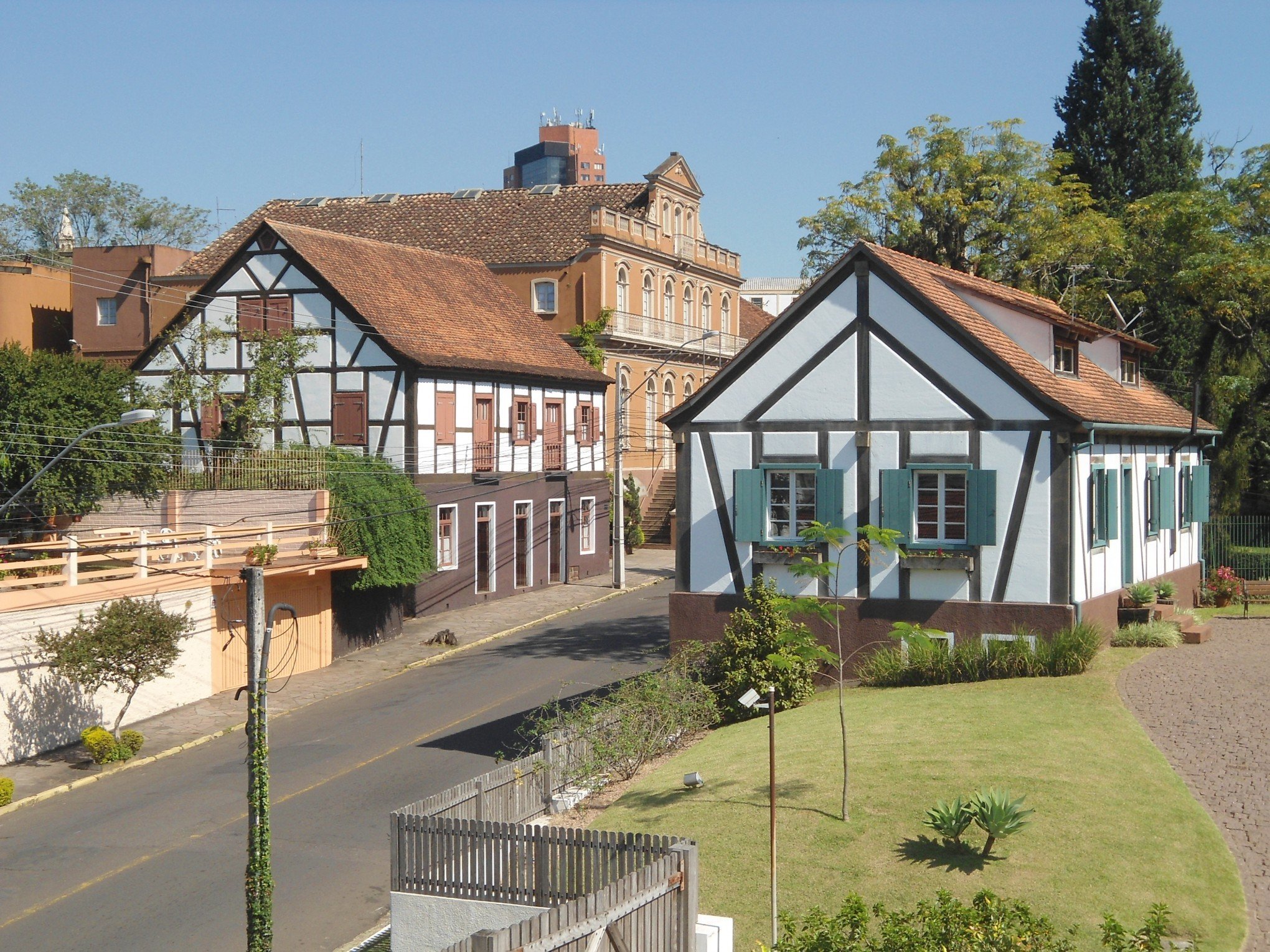 Patrimônio histórico do Brasil, Hamburgo Velho é exemplo clássico de aldeia alemã