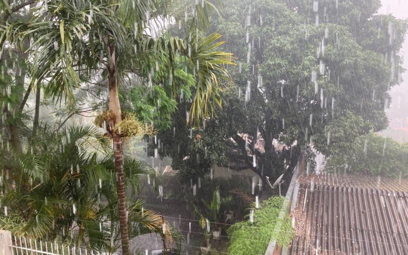 Chuva forte em Novo Hamburgo