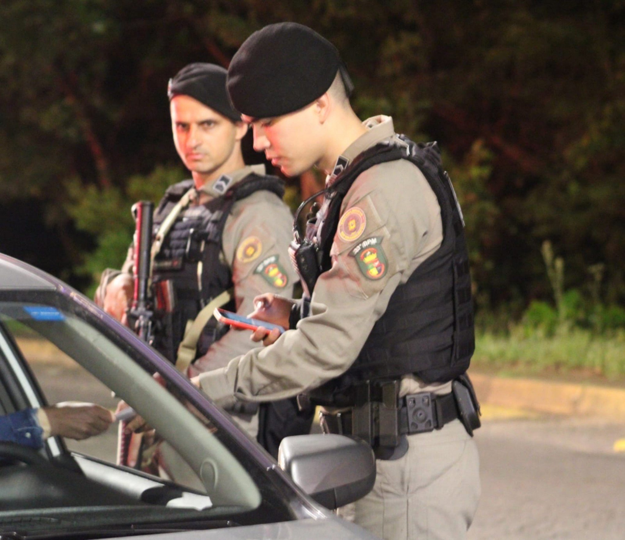 BM realiza operação contra furtos e roubos de veículos na região
