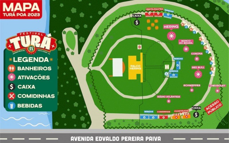 Mapa do Festival Turá | abc+