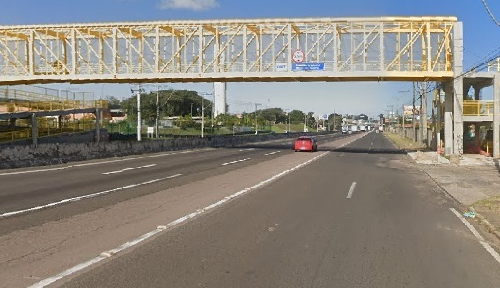 Trecho da pista lateral da BR-116 em Sapucaia do Sul será interditado de domingo a terça-feira