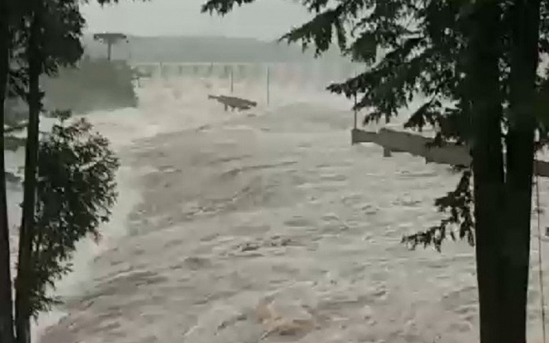 Barragens estão com alto volume de água em São Francisco de Paula