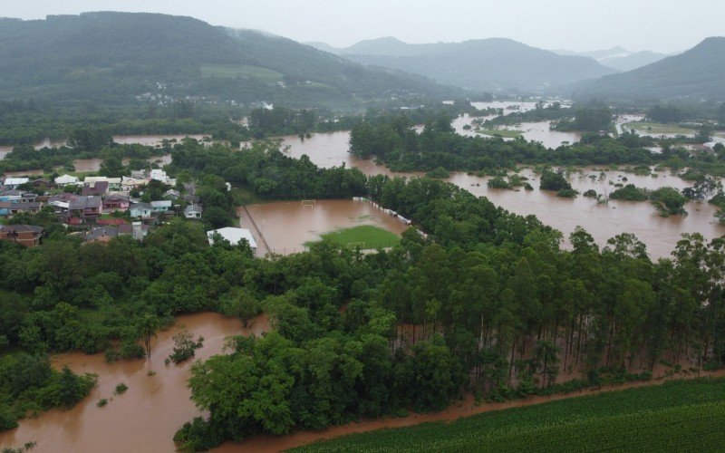 Chuvas intensas causam enchentes na Feliz e região do Vale do Caí