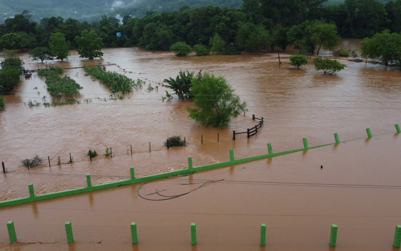 Chuvas intensas causam enchentes na Feliz e região do Vale do Caí