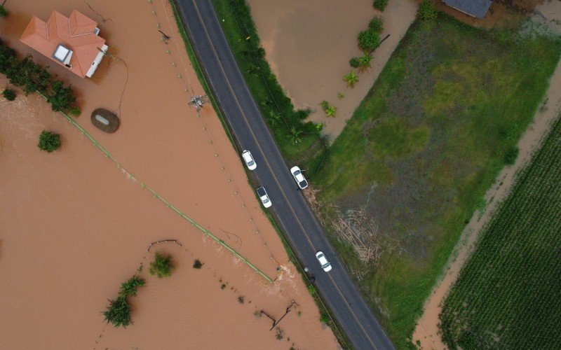 Chuvas intensas causam enchentes na Feliz e região do Vale do Caí