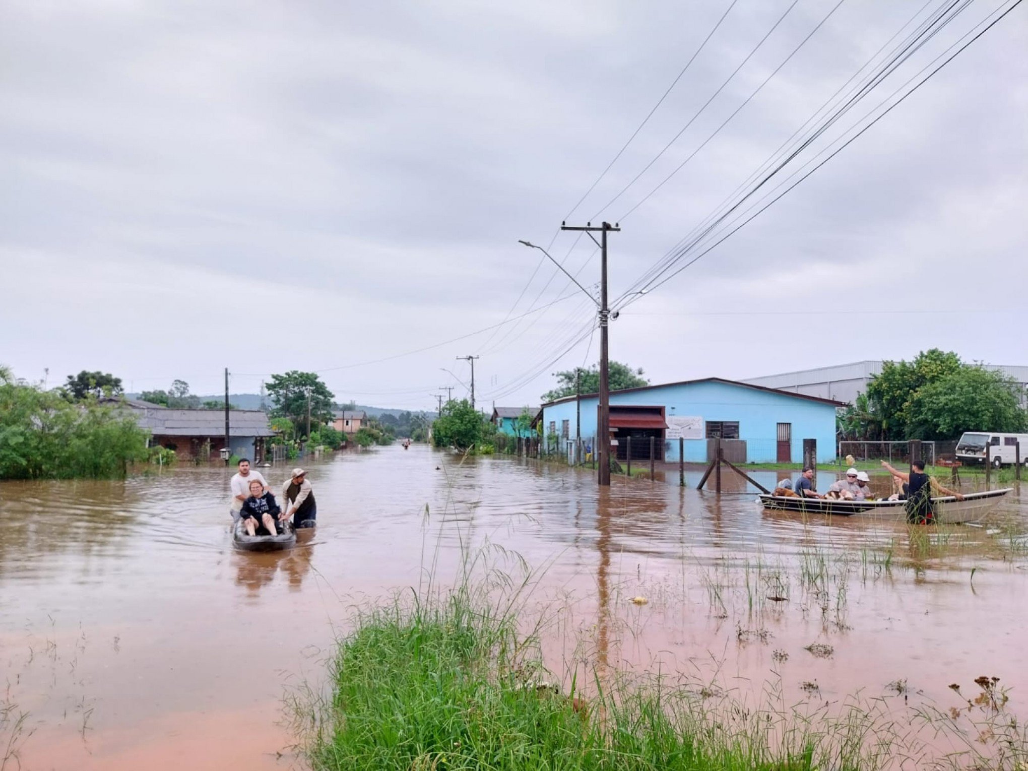 TEMPORAL: Vale do Paranhana tem municípios isolados e famílias fora de casa