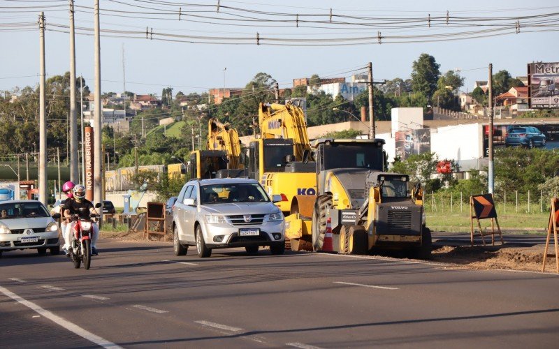 ServiÃ§o foi feito entre os quilÃ´metros 243 e 240