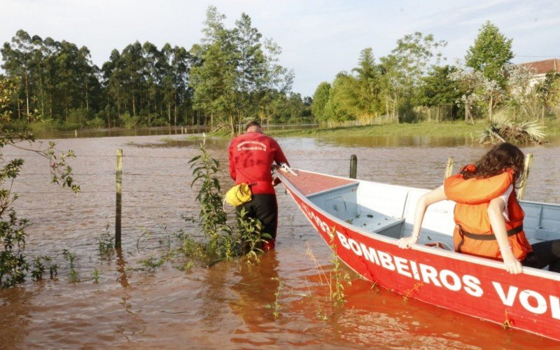 Enchente em SÃ£o SebastiÃ£o do CaÃ­
