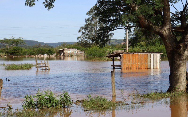 bairro estÃ¡ praticamente todo embaixo d'Ã¡gua