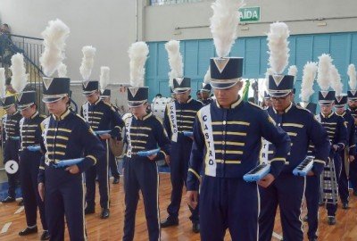 Bandas e fanfarras se apresentam no Centro leopoldense neste sábado